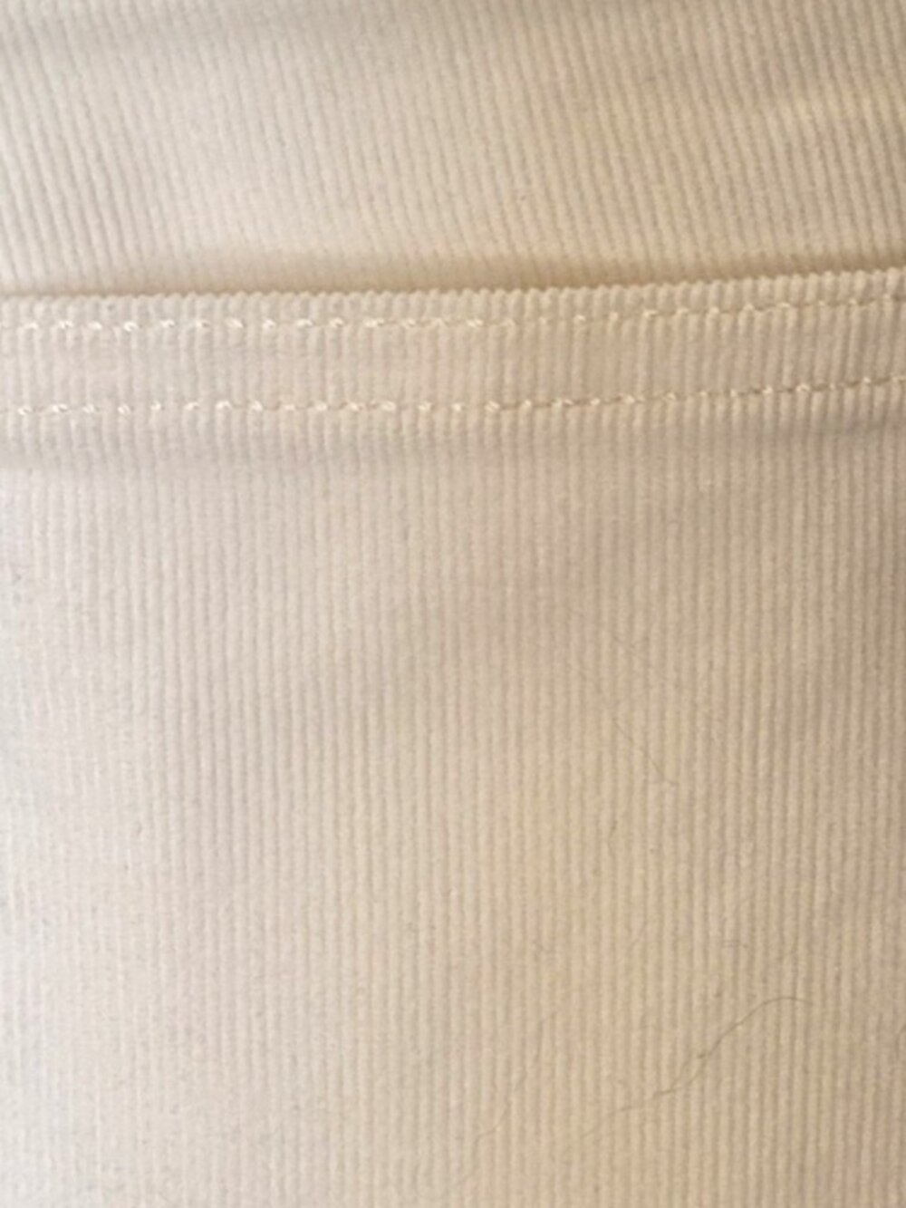 LOFT Winter White Corduroy Modern Skinny Pants - Picture 5 of 6